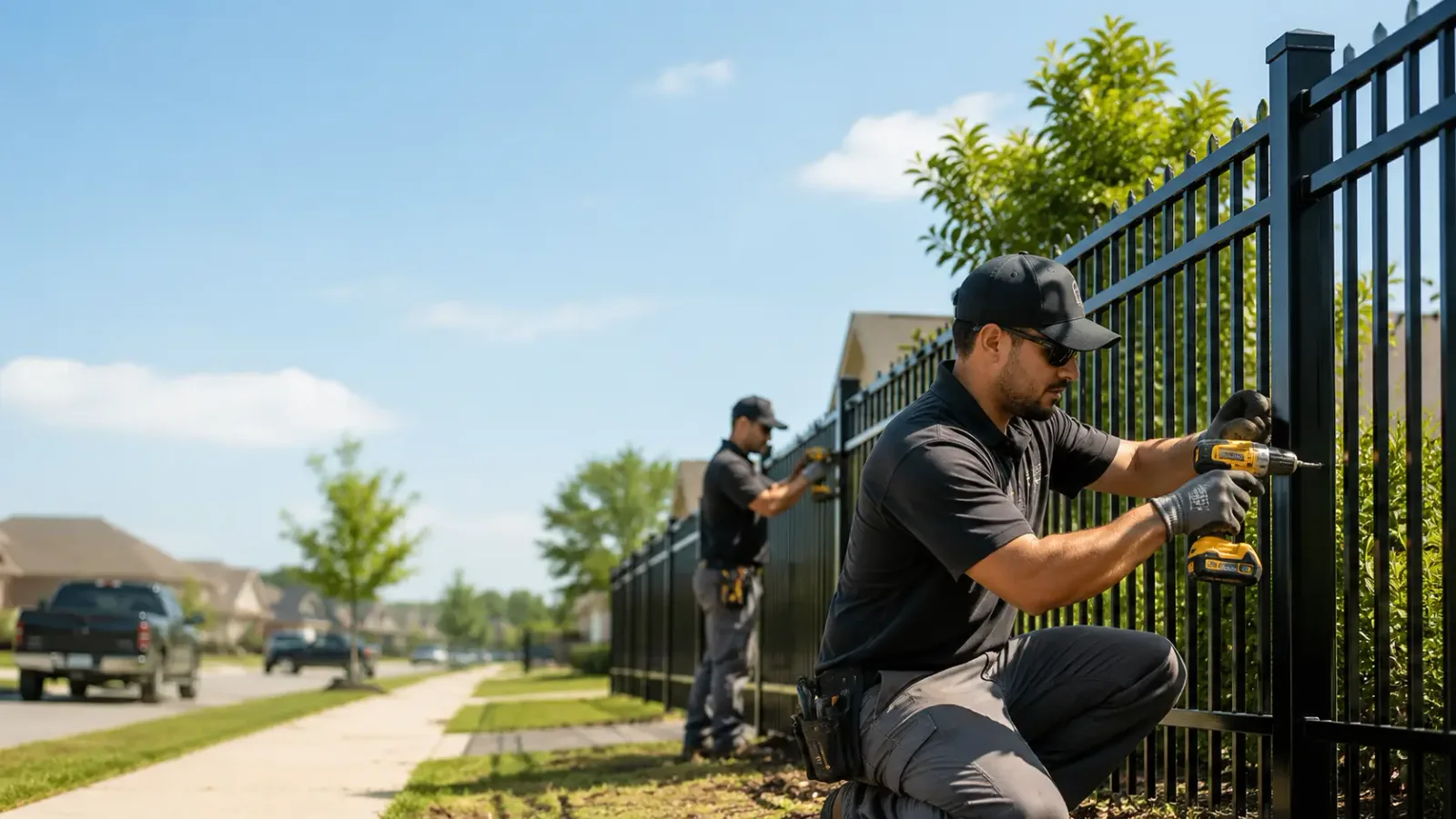 Metal Fence Installation in Andrews, TX